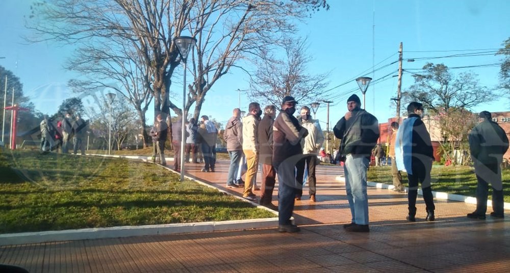 San Vicente: Productores rurales se manifiestan en defensa de la propiedad privada