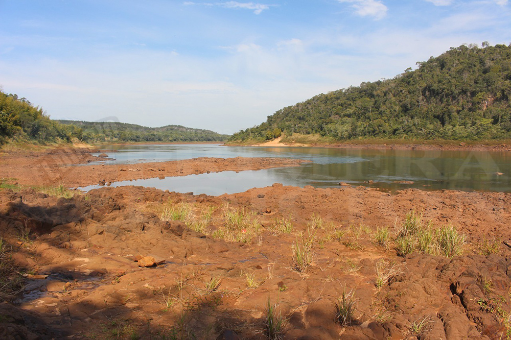 Bajante del río Paraná