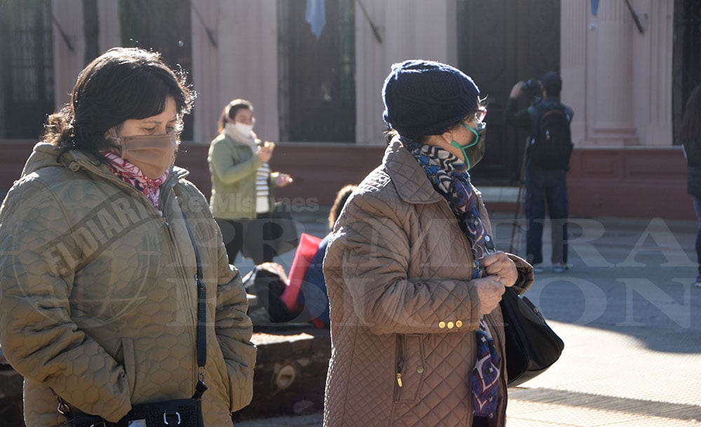 FRÍO. Desde el jueves, las temperaturas tendrán una mínima de 7° en Posadas y menor en la zona noreste de la provincia. 